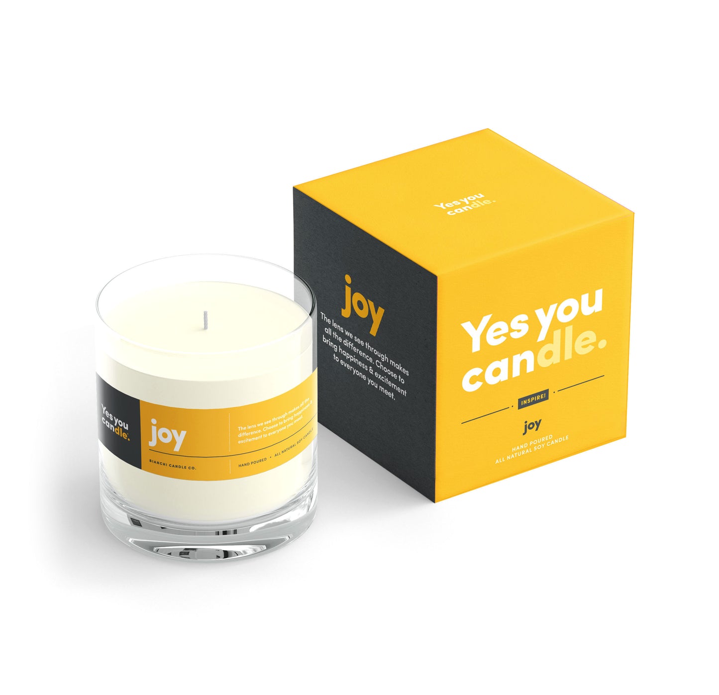 Joy Yes You Candle