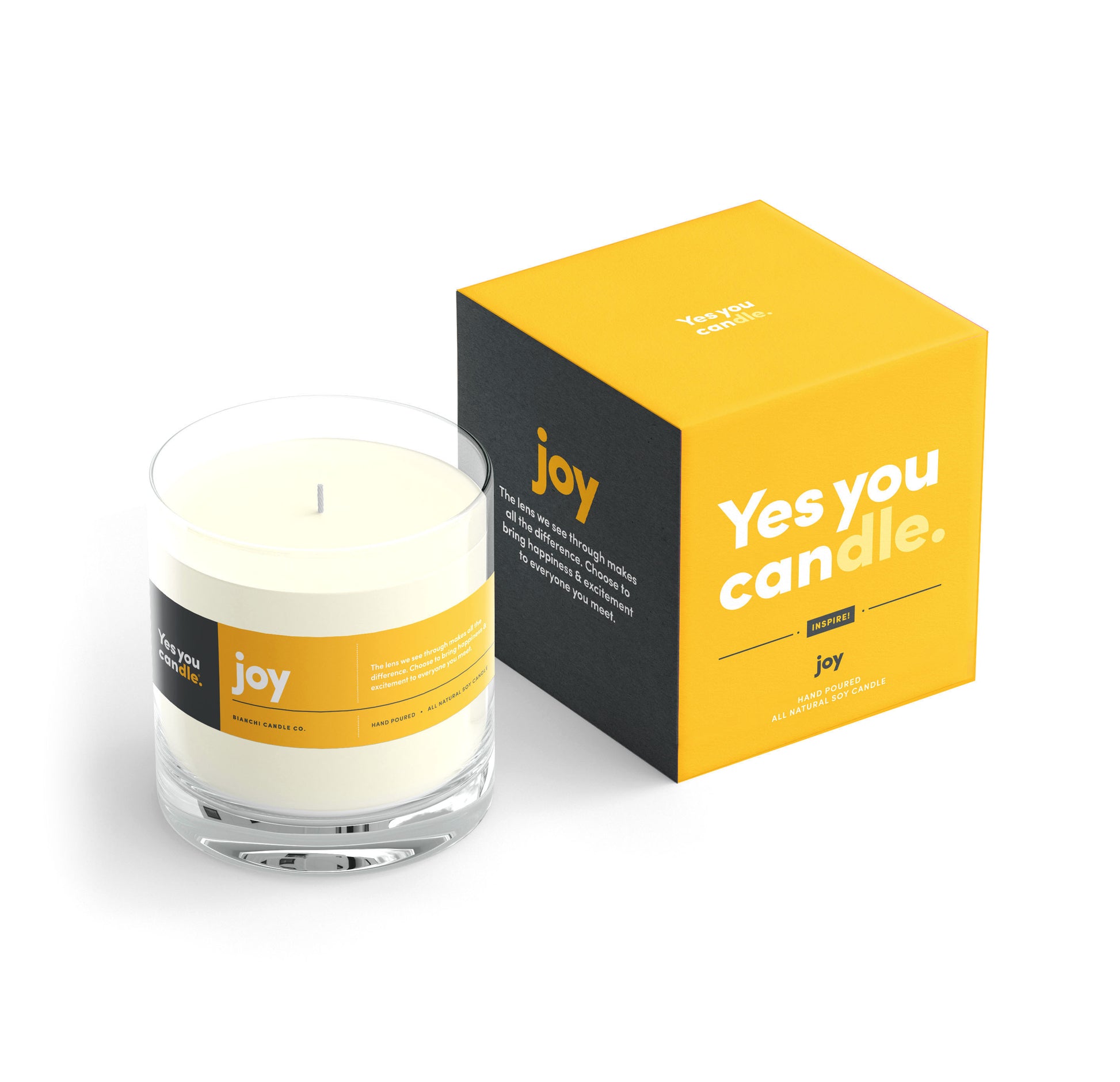 Joy Yes You Candle 