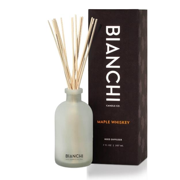 Maple Whiskey Frosted Reed Diffuser