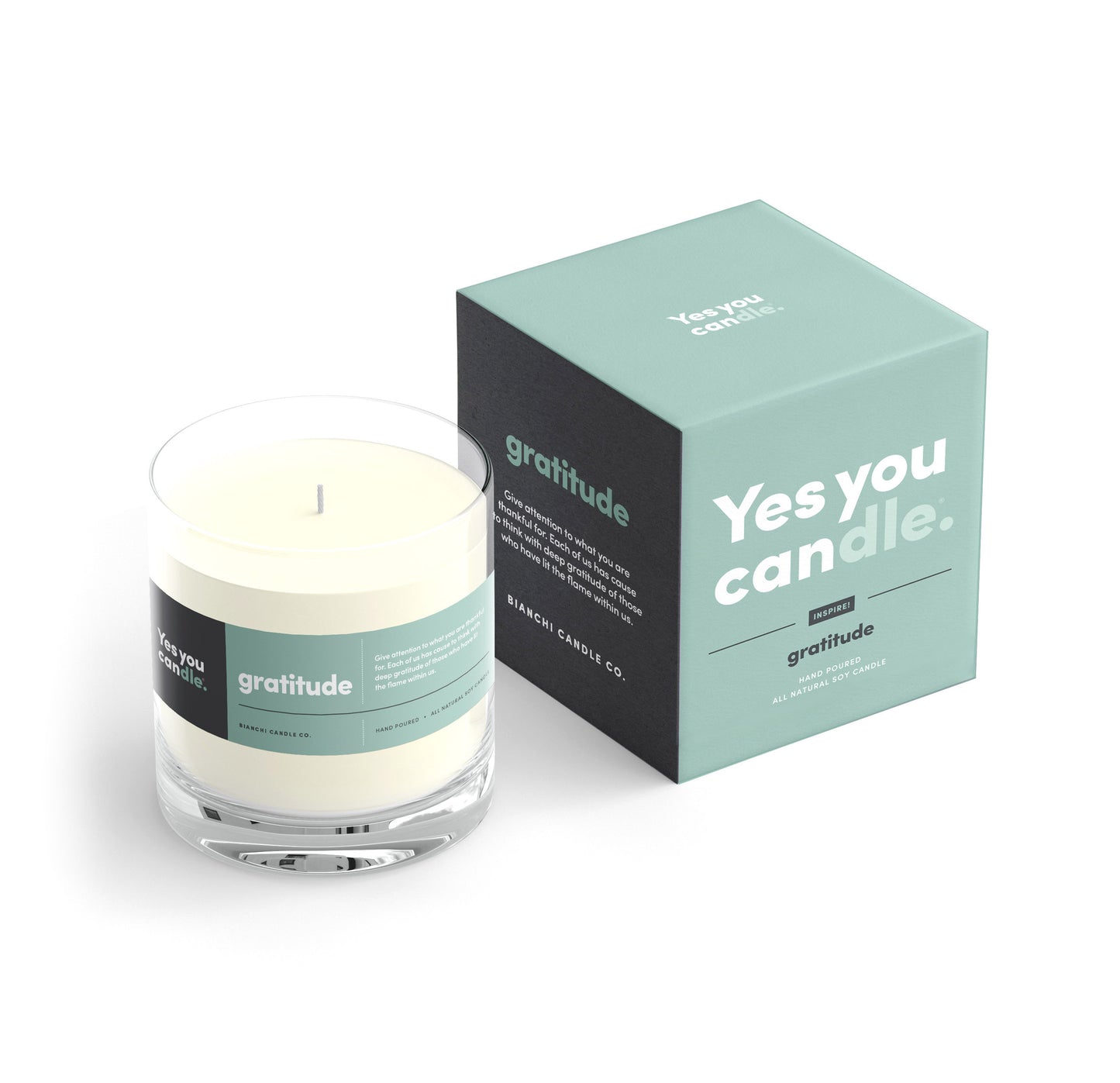 Gratitude Yes You Candle 
