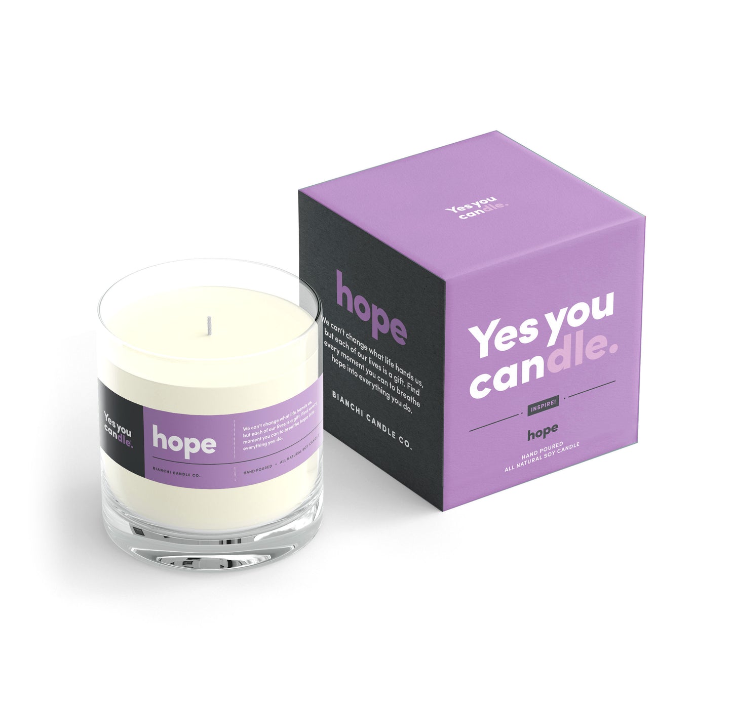 Hope Yes You Candle 